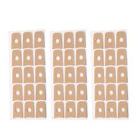 Healifty 45Pcs Self Adhesive Callus Cushions U Shaped Cushion Soft Foam Corn Pads Waterproof Toe and Foot Protectors