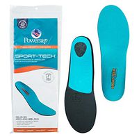 Powerstep Sport-Tech Insole, Teal, Men's 9-9.5, Women's 11-11.5