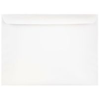 JAM PAPER 9 x 12 Booklet Commercial Envelopes - White - Bulk 250/Box