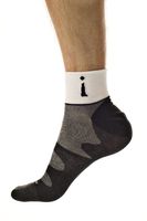 Incrediwear Pro-3 Down Low/ Below Ankle Small Socks White