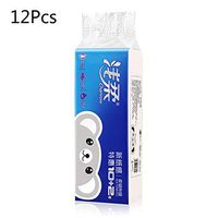 XANGLO 12 Rolls Toilet Paper No Fluorescent Agent Soft Stronge 4-Ply Sheets Bath Tissue