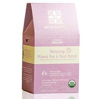 Relaxing Mama Tea | Pregnancy Tea for Anxiety Relief | Safe While Breastfeeding USDA Organic Stress Relief Tea, Helps with Better Sleep- 40 Servings
