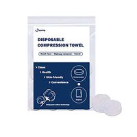 10/20/50 PC Compressed Towel Baby Wipes Travel Disposable Napkins Mini Magic Coin Tissues Portable for Camping Home Beauty Travel Sports Outdoor (50 PC)