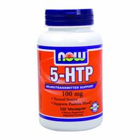 Now Foods 5-HTP 100 mg - 120 Vcaps 6 Pack