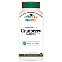 21st Century Healthcare, Inc Cranberry Extract Capsules, 200 Count