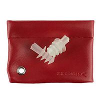 Killnoise Soft Earplugs for Concerts, Sleeping, Musicians, Swimming, Travel and Block Noise (Red - Large)