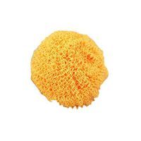 ZALING Creative Fiber Dish Scrubber Scouring Pads Cleaning Ball for Home Kitchen Pot Pan Dish Wash Cleaning, Orange