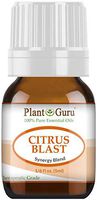 Citrus Blast Essential Oil Blend 5 ml 100% Pure, Undiluted, Therapeutic Grade. Relaxation, Boost Mood, Uplifting, Calming, Anxiety, Depression, Stress Aromatherapy, Diffuser.