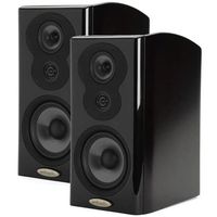 Polk Audio 2x LSiM703 Bookshelf Loudspeaker, 36Hz-40kHz, Midnight Mahogany