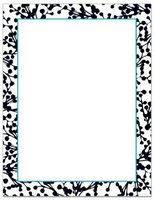 Black Silhouettes Letterhead