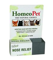 HomeoPet Nose Relief Nasal & Sinus Infection for Cats 15ml
