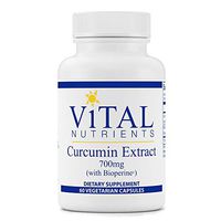 Vital Nutrients - Curcumin Extract (with Bioperine) - Nutritional Support for Normal Tissue Health - 60 Capsules per Bottle - 700 mg