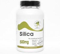 Silica 500mg ~ 100 Capsules - No Additives ~ Naturetition Supplements