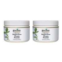 Swanson Magnesium Citrate Powder - 100% Pure 630 mg 8.6 oz Pwdr 2 Pack