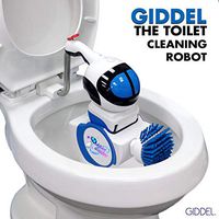 Giddel Toilet Cleaning Robot Elongated Toilet Seat, Toilet Bowl Cleaner, Toilet Brush, Toilet Seat, Cleaning Products, Cleaner, Cleaning Robot