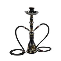 Weiduoli 2 Hose Hookah Shisha Pipe Narghile Party Smoking Set 5017cm