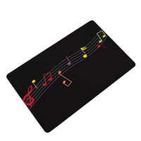 Super1798 Music Note Piano Print Kitchen Bathroom Non-slip Floor Carpet Doormat Pad Rug Decor-5#