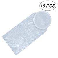 SUPVOX 15Pcs 1500ml Emesis Bags Aircraft car Sickness Bags Disposable Nausea Bags for Travel Motion Hospital