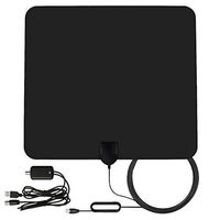 TV Antenna Indoor Amplified HDTV Antenna 50 Mile Range with Detachable Amplifier Signal Booster USBHigh Performance Coax Cable