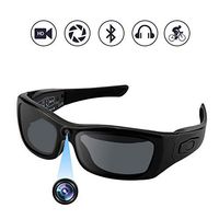 Camakt Bluetooth Sunglasses Camera, Full HD 1080P Digital Camera Video Recording Polarized Glasses for Sport