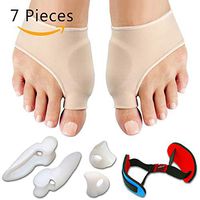 Soniker Bunion Corrector & Bunion Relief Protector Sleeves Kit-Bunion Pads Gel Cushion Bunion Protector,Treat Pain in Hallux Valgus,Toe Separators Spacers Straighteners Splint Aid Surgery Treatment
