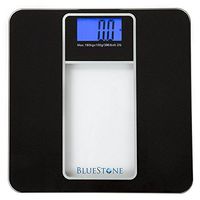 Deluxe Precision Glass Bathroom Scale with Digital LCD Display