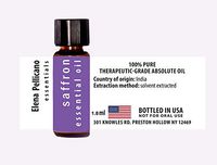 Saffron 100% Pure Essential Oil (Extremely Rare)1.8 ml / .06 fl oz (India)