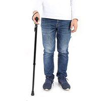 Yunhany Direct Adjustable Folding Aluminum Alloy Cane Walking Stick Crutch for Elderly Mobility