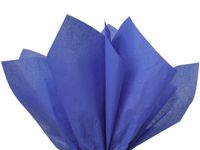 10ct Sapphire Blue Tissue Paper for Gift Wrapping 20"x26" Sheets Eco-Friendly nfLG -794