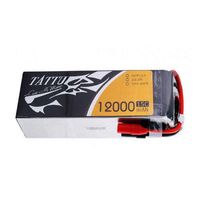 TATTU 12000mAh 22.2V 15C 6S1P LiPo Battery Pack with AS150 + XT150 Plug for DJI S800, S900, S1000 and Walkera QR X800 Multicopter