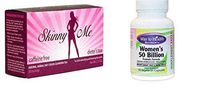 Skinny Me Tea & Women's 50 Billion Probiotic | Detox - Teatox | Helps Promote Weightloss & Reduce Bloat | Probiotics for Digestive Health