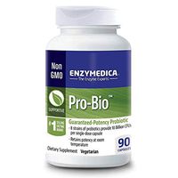 Enzymedica, Pro-Bio, Shelf-Stable Probiotic Supplement to Support Healthy Digestion, 10 Billion CFU, Vegetarian, 90 capsules (90 servings)