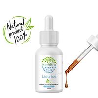 Licorice A60 Alcohol Herbal Extract Tincture, Super-Concentrated Organic (Kan tsau, Glycyrrhiza Glabra) Dried Root (2 fl oz)