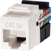 Leviton M02-5G108-W CAT-5 Modular Jack