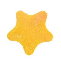 1Pc Squeeze Star Shape Anti-Stress Decompression Massage Rehabilitation Ball Toy Smash Hand Wrist Massage - discountstore145 (Yellow)