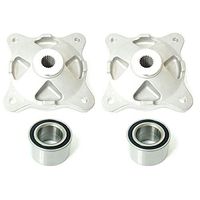 Volar Front Left and Right Wheel Hub with Bearings for 2005-2015 Polaris Sportsman 800