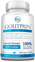 Goutprin - Boost Immune System & Reduce Inflammation. 60 Vegan Friendly Capsules - 1 Bottle.