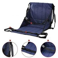 Pevor Lightweight Transport Wheelchair Belt- Removable & Flip Up Arms for Easy Transfer, Patient Lift Stair Slide Board Transfer Belt