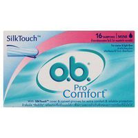 O.b. SilkTouch Pro Comfort Tampon Mini 16 Pieces X 2 Boxs