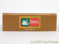 Swan Liquorice Cigarette Rolling Papers - 10 Packets