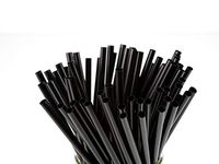 Bonnie Bio 250 black corn PLA certified compostable cocktail straws