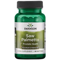 Swanson Saw Palmetto 320 Milligrams 60 Sgels