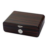 ZLMMY Universal, Strong Wear-Resistant and Sealed, Portable Cigar Humidor Suitcase with Hygrometer and Humidifier