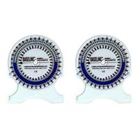 FEI 12-1056-2 Baseline Bubble Inclinometer, Third Edition (Pack of 2)