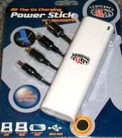 iCONCEPTS On-The-Go Charging Power Stick - 4-AA Battery Charger