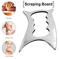finessci Stainless Steel GuaSha Scraping Board, Gua Sha Massage Tools, Loose Muscle Meridian Massage Tool, Body Care Massager