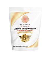 Samsara Herbs White Willow Bark Extract Powder (4oz / 114g) 20:1 Concentrated Extract - Herbal Pain Reliever, Anti-Inflammatory, Joint Support