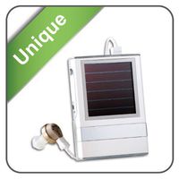 Solar Rechargeable Personal Sound Amplifier. No Need of Battery, Energy and Cost Saving, Large Volume Control and Easy to Operate