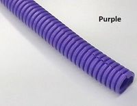 1/2" Kable Kontrol Colored Split Wire Loom (1/2" Diameter - 10Ft Long, Purple)