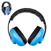 HO Baby Headphones, Safety Earmuffs Noise Reductioner Toddlers Sound Canceling Headphones Baby Earmuffs for Fireworks, Sports Racing, Concerts, Blue